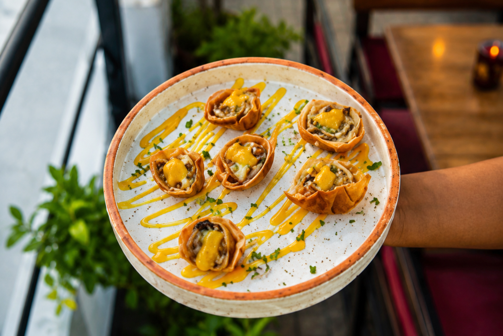 Food and snacks at Eleven Eleven Rooftop Cafe Pondicherry